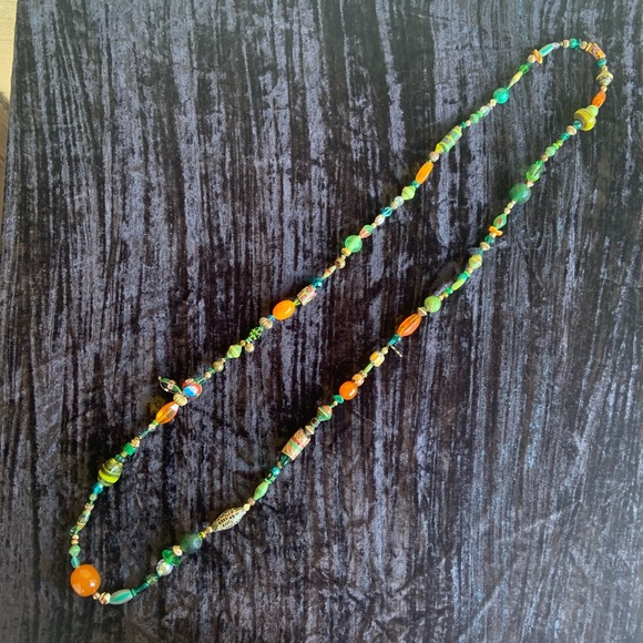 World Tribe Green Treasure Necklace - Picture 2 of 5